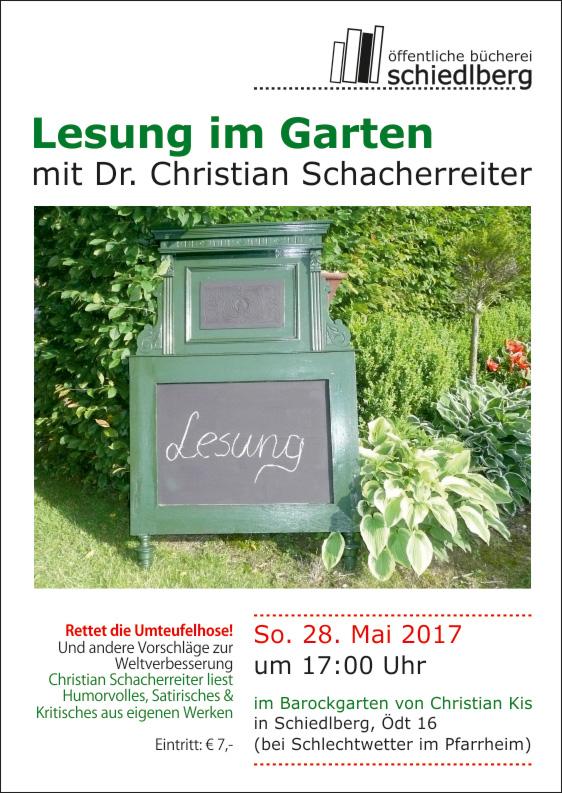 Lesung Schacherreiter 2017